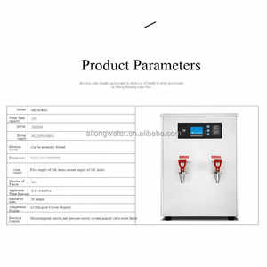 Refroidisseur d'eau chaud/froid <span class=keywords><strong>à</strong></span> compresseur mural en acier inoxydable 220V 30L avec 2 robinets <span class=keywords><strong>Fontaine</strong></span> <span class=keywords><strong>à</strong></span> eau potable commerciale - Product Image 4