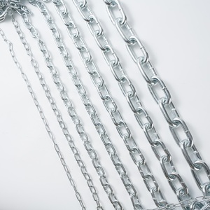 スチールリンクチェーン溶接ロングショート亜鉛メッキチェーンDIN5685 <span class=keywords><strong>DIN763</strong></span>通常製造 - Product Image 5