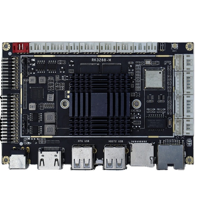 Rk3588 Rk3399Pro 2k 4k Mini Pcb Development Board Android Universal Control Kit HDMInterface Monitor Motherboard Display Driver