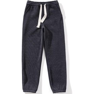 FOXA Women's Corduroy Joggers Fleece <b>Lined</b> Winter <b>Pants</b> With Pockets Breathable Cinch Bottom - Product Image 2