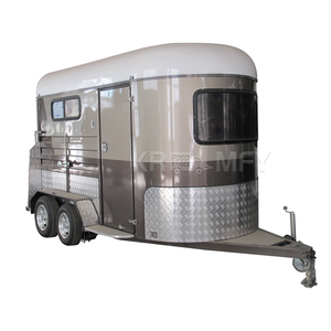 Remorque Électrique de Luxe pour Chevaux avec Espaces de Vie Bien Aérés, Capacité de Charge de 2000 kg - Product Image 3
