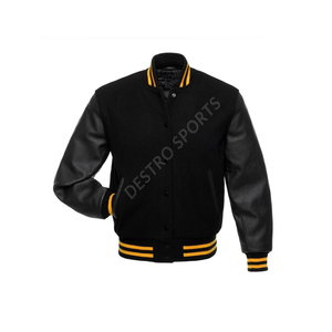 Respirant grande taille collège Baseball Varsity veste hommes qualité supérieure laine corps printemps avant personnalisable - Product Image 1