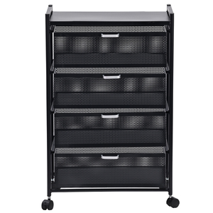 ชั้นวางของเหล็กคาร์บอน4ชั้นสี่เหลี่ยมสำหรับห้องครัว - Product Image 3