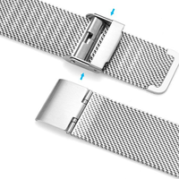49mm DW Uhr Stahlgitter armband 38//s10 42mm Metall Double Safe Schnalle Uhren armband für Apple Watch Ultra 2