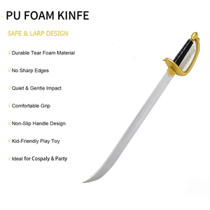 PU 역할놀이 무기 의상 소품 가볍고 안전하며 유연하고 내구성 있는 폼 코스프레 놀이용 칼 어린이용 - Product Image 2