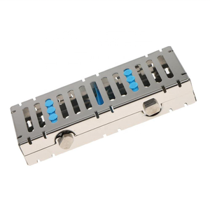 Dental Instrument Cassette for 10 Instrument for 5 Instruments Tray Dental Instrument Cassette 10 Instrument Tray - Product Image 1