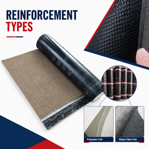 Membrana <span class=keywords><strong>Impermeabilizzante</strong></span> Autoadesiva per Tetti in Calcestruzzo, Modificata con Polimeri, Rinforzata con Poliestere, Elastomero SBS - Product Image 5