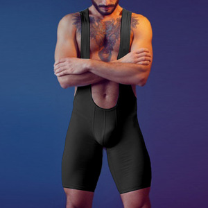 Mutandine erotiche maschili abbigliamento Gay sesso intimo <span class=keywords><strong>uomo</strong></span> atletico Fitness modellante tuta ginnastica Nightclub tuta - Product Image 3