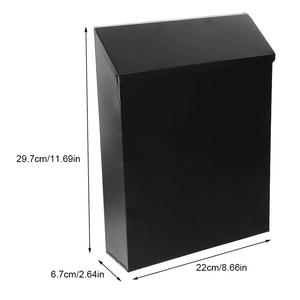 Buzón con Cerradura en la <span class=keywords><strong>Entrada</strong></span> del Patio, Estilo Rústico, Disponible en Varios Colores - Product Image 2