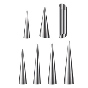 Spatule de pâtisserie conique en acier inoxydable non toxique pour croissants danois en spirale, idéale pour la cuisson transfrontalière - Product Image 5