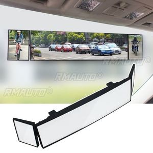 Espejo Retrovisor de Gran Angular para Auto, Plegable en Tres Partes, Superficie Curva Ajustable - Product Image 1
