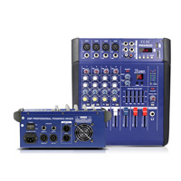 Vente directe d'usine de console de mixage amplifiée 4 canaux PMX402D-USB//fonction de monitoring des écouteurs