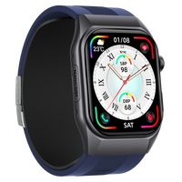 Montre connectée intelligente personnalisée en usine avec 4G LTE, capteur GS500 TI AFE4950, ECG, PPG, appel d'urgence SOS, moniteur de température, pompe à air, Bluetooth