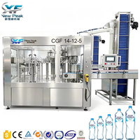 Nouvelle machine d'embouteillage d'eau complète Peak, ligne de production automatique de remplissage d'eau pure