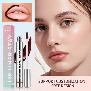Custom Logo Makeup <strong>Lip</strong> <strong>Gloss</strong> Waterproof High Pigment Long Lasting Tattoo Peel Off <strong>Lip</strong> Liner Stain - Product Image 2