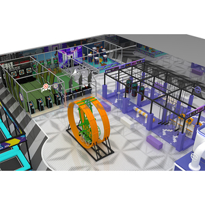 Retorno de la Inversión Rápido, Circuito de Obstáculos Ninja Warrior Comercial para Niños y Adultos, Equipo de Juegos Interior con Campo de Tiro con Arco - Product Image 2