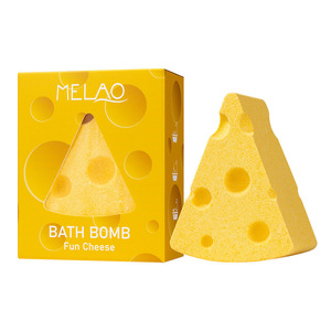 Bombe de bain relaxante en forme de <span class=keywords><strong>fromage</strong></span> amusante pour enfants en gros Boule de sel pour le bain de Noël Marque privée - Product Image 6
