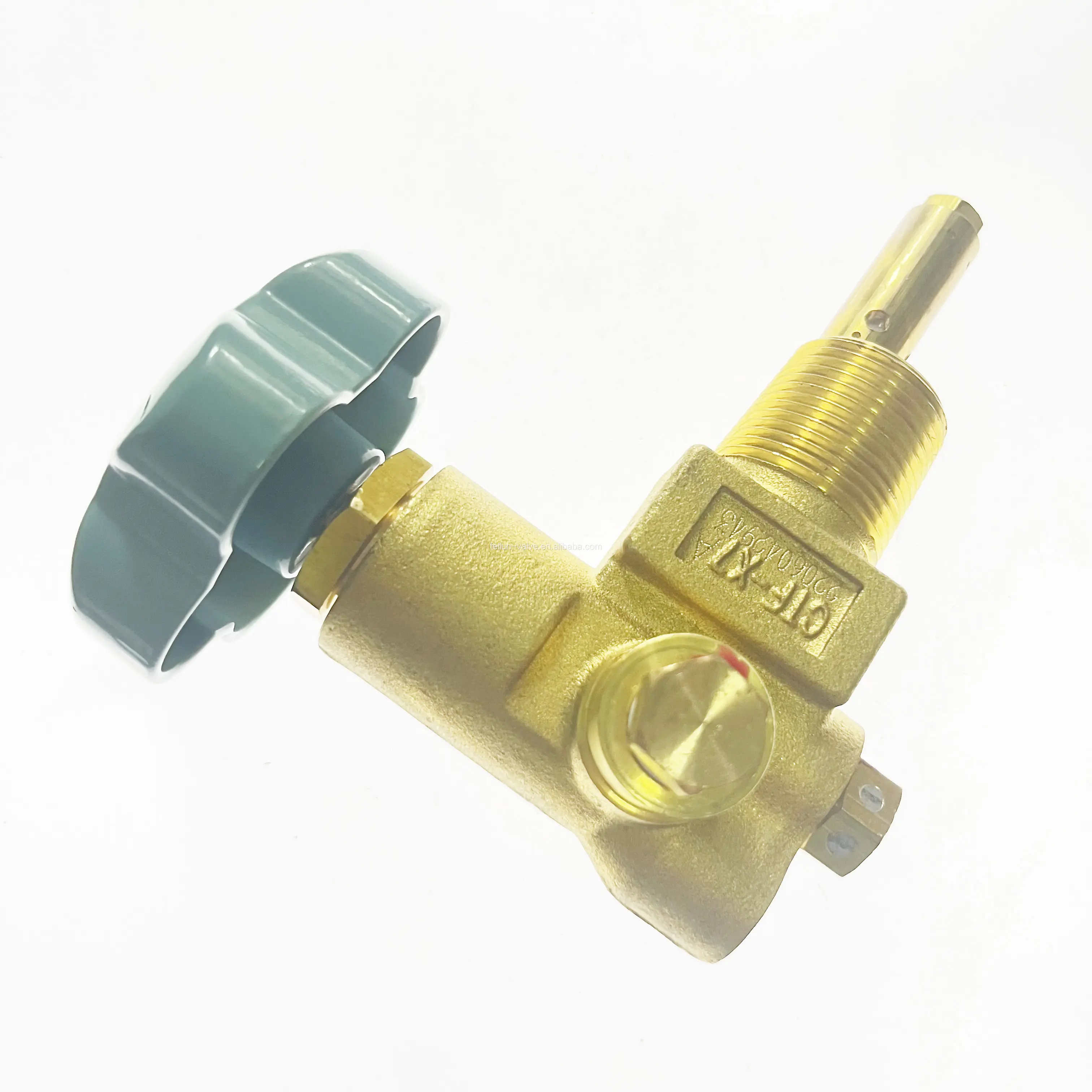 CNG Cylinder Brass Valve CTF-X7A for Flow Control with high quality blue handle