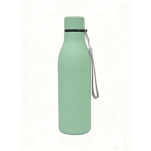 350ml 500ml 650ml Sealed Vacuum <b>Bottle</b> with Silicone Grip, Sports Cup for Climbing and Daily Vehicle Use - Product Image 2