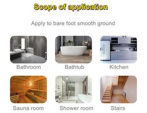 PEVA שקוף אמבטיה אנטי להחליק אסלת רצועת רצפת מקלחת אריחי החלקה מדבקה לאמבטיה - Product Image 6