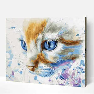 Image personnalisée, <span class=keywords><strong>Art</strong></span>, toile, peinture, <span class=keywords><strong>Art</strong></span> mural, peinture <span class=keywords><strong>par</strong></span> numéros, peintures encadrées, coloration acrylique <span class=keywords><strong>par</strong></span> numéros, 40x50, toile - Product Image 1