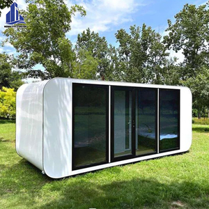Casa Cápsula de Acero Apple Cabin, la Más Vendida, de 20 y 40 pies, Alojamiento Multiusos para Resorts, Salas de Estar y Uso <span class=keywords><strong>en</strong></span> Parques - Product Image 2