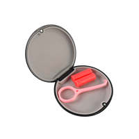 Boîte de rangement magnétique personnalisée Decaresmile pour aligneurs dentaires, étui pour appareil de rétention, boîtes orthodontiques en silicone colorées