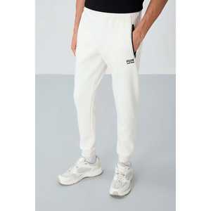 Pantalones Deportivos de Felpa Color Crudo para Hombre Cesar, 100% Algodón, Transpirables, con Bolsillos, Modelo 84929 - Product Image 4