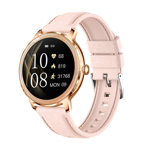 Thời Trang Mới Phụ Nữ T50 Thông Minh Đồng Hồ 1.32Inch Màn Hình Amoled Siêu Mỏng Da IP67 Câu Trả Lời Cuộc Gọi Theo Dõi Sức Khỏe Cho Phụ Nữ Thể Thao - Product Image 3