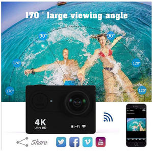 Cámara Deportiva y de Acción en Oferta, Full HD 1080p, Resistente al Agua hasta 30 m, Pantalla de 2.0 Pulgadas, Lente Gran Angular de 170°, Color Negro - Product Image 6
