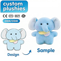 Jouets en peluche d'animaux mignons avec bandana, licorne, ours, cochon en peluche doux, vente en gros, OEM, ODM, logo personnalisé, cadeau pour enfants