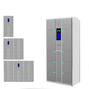 Chất Lượng Cao Mall Vân Tay Nhận Dạng Khuôn Mặt Thông Minh Siêu Thị Điện Tử Mã Vạch Tủ Thông Minh Lưu Trữ <span class=keywords><strong>Locker</strong></span> - Product Image 3