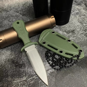 Navaja Multiusos, Cortador de Cajas, para Campismo, Recubierta de Titanio, Cuchillo de Supervivencia para Caza, Navaja de Bolsillo con Mango Completo - Product Image 2