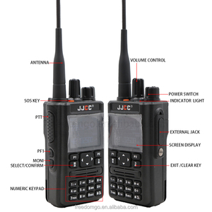 JJCC JC-8629 Walkie Talkie Analógico GPS de Alta Potencia 10W VHF/UHF, Radio Bidireccional Portátil - Product Image 2