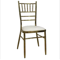 Vente en gros de chaises empilables à bas prix Charivari pour événement, chaises Napoléon Chiavari de haute qualité