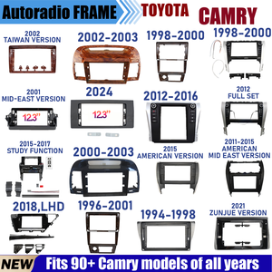 Marco Android para coche de fábrica, kits de panel de marco para <span class=keywords><strong>TOYOTA</strong></span> CAMRY, marco para reproductor de DVD de coche, marco para audio de coche, marco para radio de coche - Product Image 1