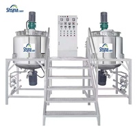 Tanque Mezclador de Acero Inoxidable con Control Táctil y Raspador de Pared para Mezclar Jabón Corporal y Acondicionador para el Cabello