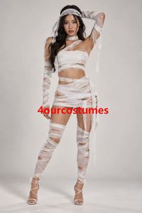 ชุดคอสตูมฮาโลวีนหัวโล้นทีมโรส ราคาประหยัด - Product Image 5
