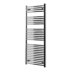 SANREMO Scaldasalviette Tradizionale Curvo Cromato a Barra Singola per Bagno o Hotel H.1420 X L.450 X P.400 Materiale Acciaio - Product Image 1