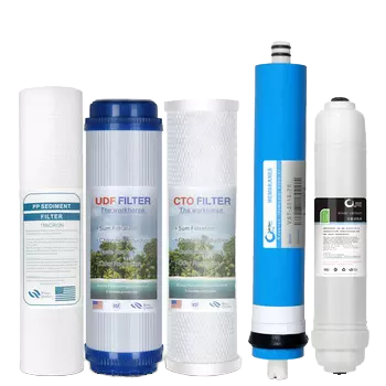 Under Sink Reverse Osmosis Water Filter System Water Cartridges Quick Change Ultimate Inline Water Filter for Home