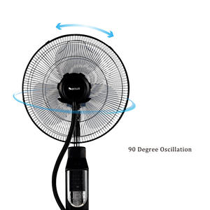 Sibolux 1,7 tanque de agua ventilador Personal interior de pie ventilador eléctrico con enfriador de niebla DC Motor aire agua ventilador de niebla - Product Image 5