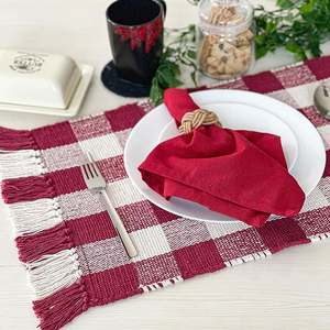 Wholesale Custom Printed Reusable Placemat Waterproof Polyester Material Unique Designs Personalized Wedding <b>Table</b> Settings - Product Image 5