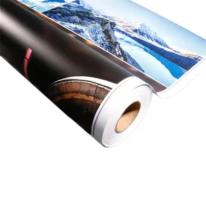 Super Hoge Glanzende Witte Print Vinyl Sav Print Pvc Zelfklevend Vinyl Voor Buitenreclame