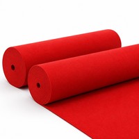 Tapis rouge portable en polyester, rouleau de 2m ou 3m de large, installation rapide, tapis de sol pour événements, allée de cérémonie, mariage, spectacle de remise de prix