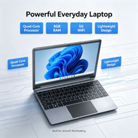 Bestseller Laptop 14 Pollici con Intel N4020, Win10, Notebook Portatile, Supporto per Logo Personalizzato, Vendita all'Ingrosso