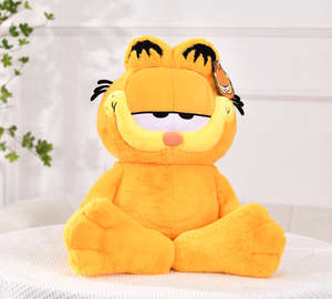 Peluche de Gato Naranja, Adorable Gatito Esponjoso Personalizado, Súper Suave, de Algodón PP Ecológico, para Aliviar el Estrés, 20 Pulgadas - Product Image 4
