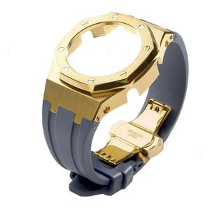 Kit de modification de montre Upro avec bracelet en silicone et boîtier en <span class=keywords><strong>métal</strong></span> pour Casio <span class=keywords><strong>G</strong></span>-<span class=keywords><strong>Shock</strong></span> GA-<span class=keywords><strong>2100</strong></span> GA-2110 GA-B2100, accessoires de modification de montre - Product Image 5