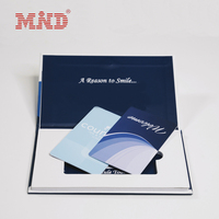 Emballage de boîte de carte-cadeau de qualité supérieure imprimé personnalisé pour carte de visite de crédit cadeau VIP