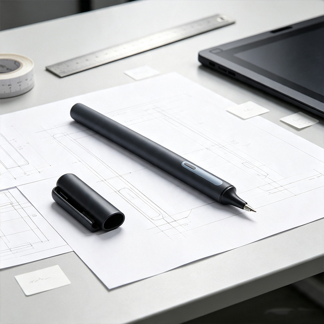 Rechargeable Digital Ink Pen Ultra Low Power Consumption Long Standby up to 120 Hours Total