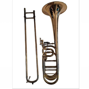 Trombón de Música Oriental, Tono Bb/F/G, Campana de Latón, Vástago de Latón, Tamaño del Orificio 14.28mm - Product Image 3